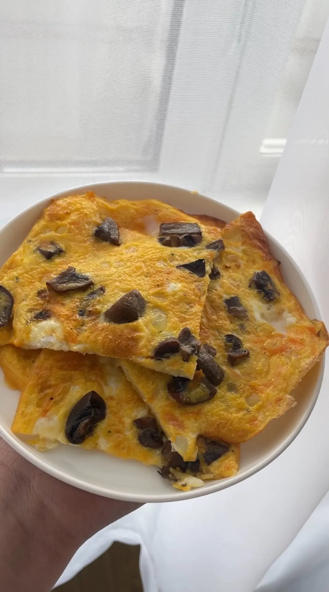 Сегодня на завтрак быстрый омлет🍳
