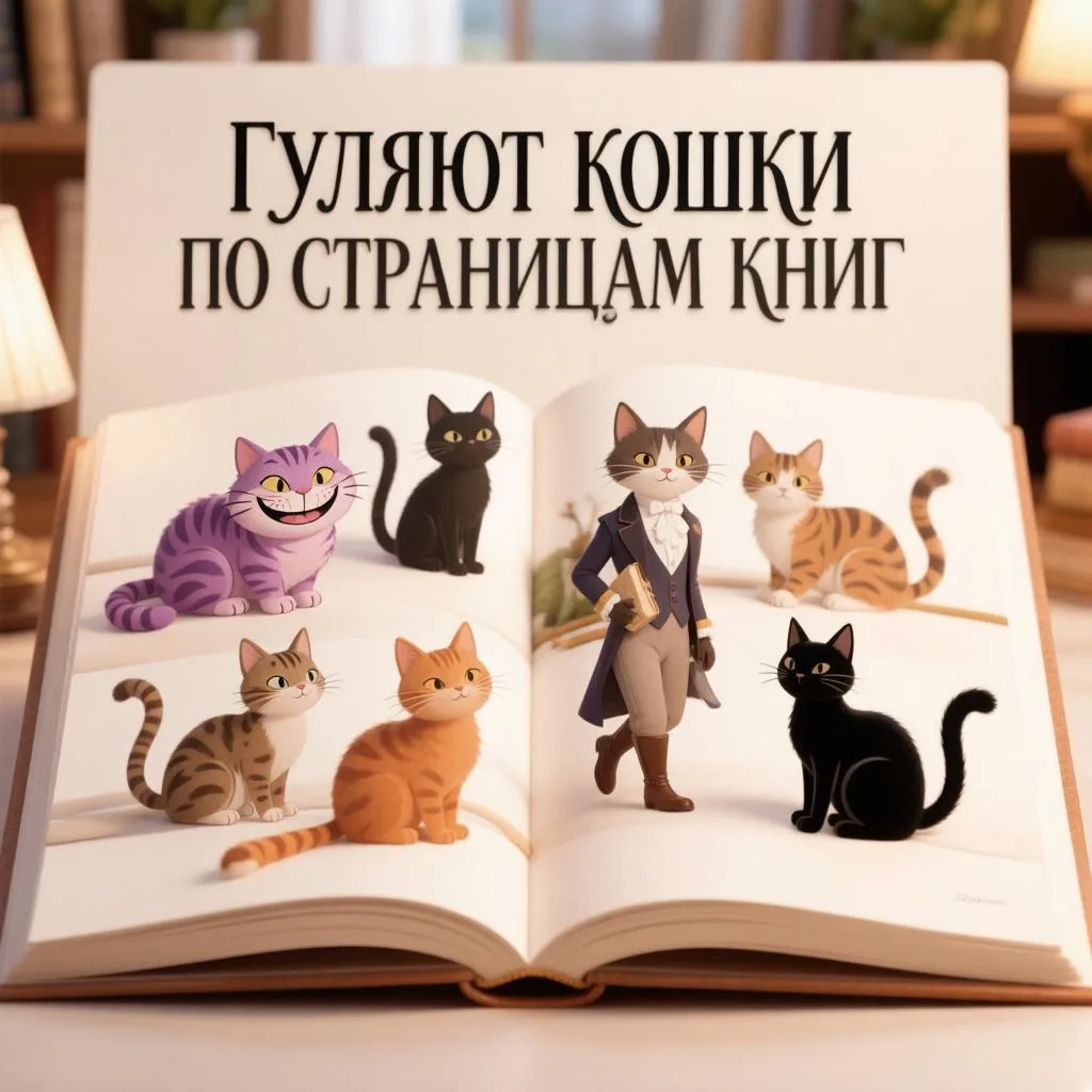 В преддверии Всемирного дня кошек, который отмечается 8 августа, в библиотеке Сусанинск...