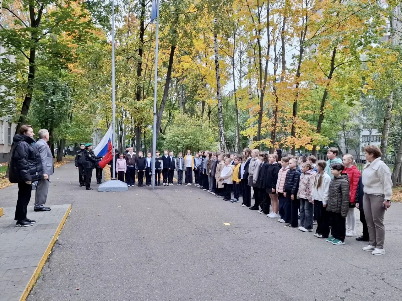 🇷🇺Церемония поднятия Государственного флага Российской Федерации