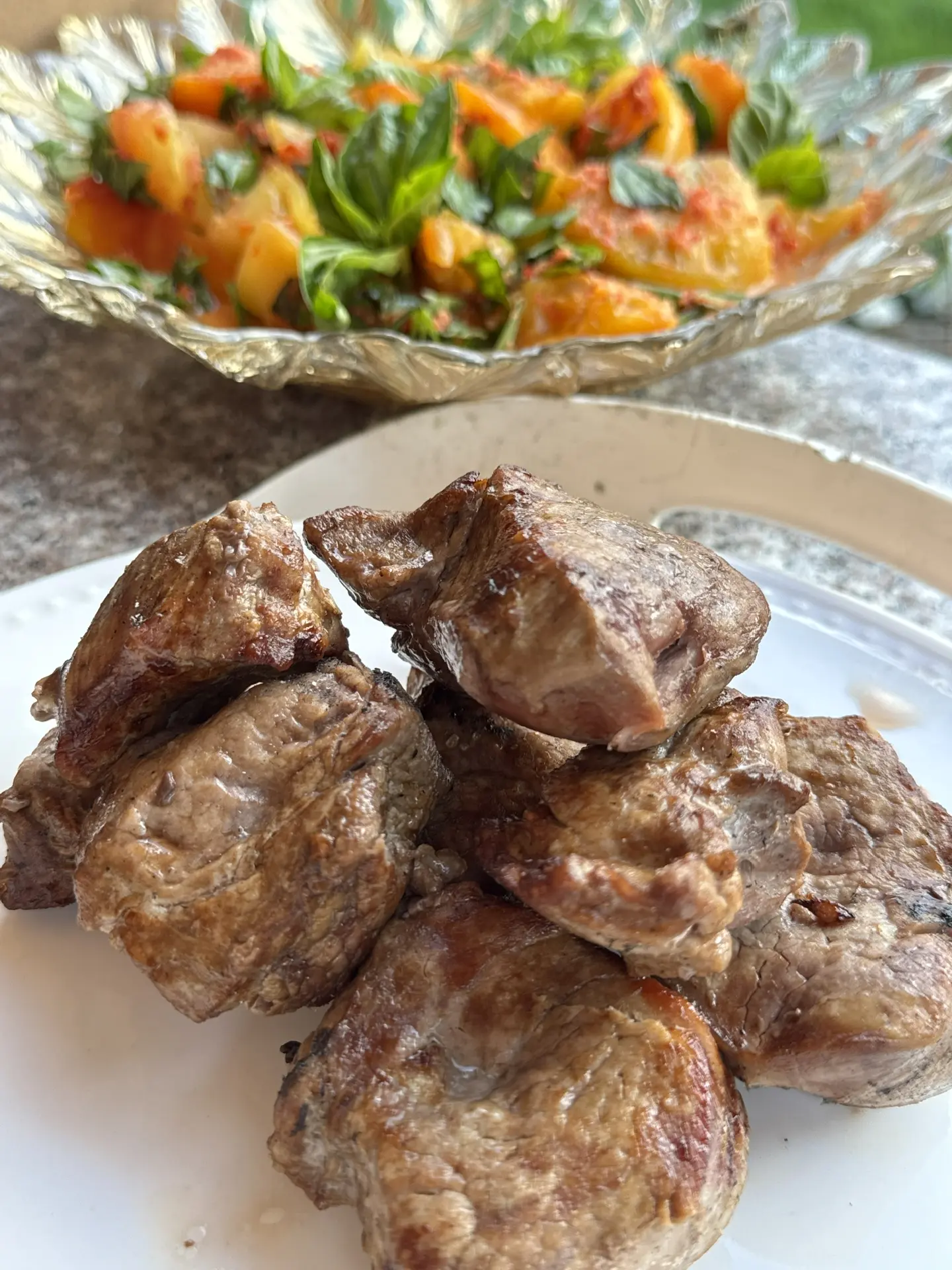 Шашлык из ленивой мышцы!