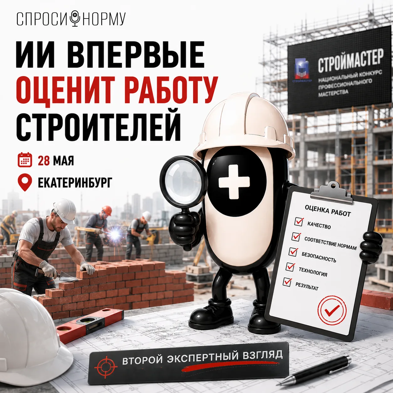 ⚡️ ИИ ВПЕРВЫЕ ОЦЕНИТ РАБОТУ СТРОИТЕЛЕЙ