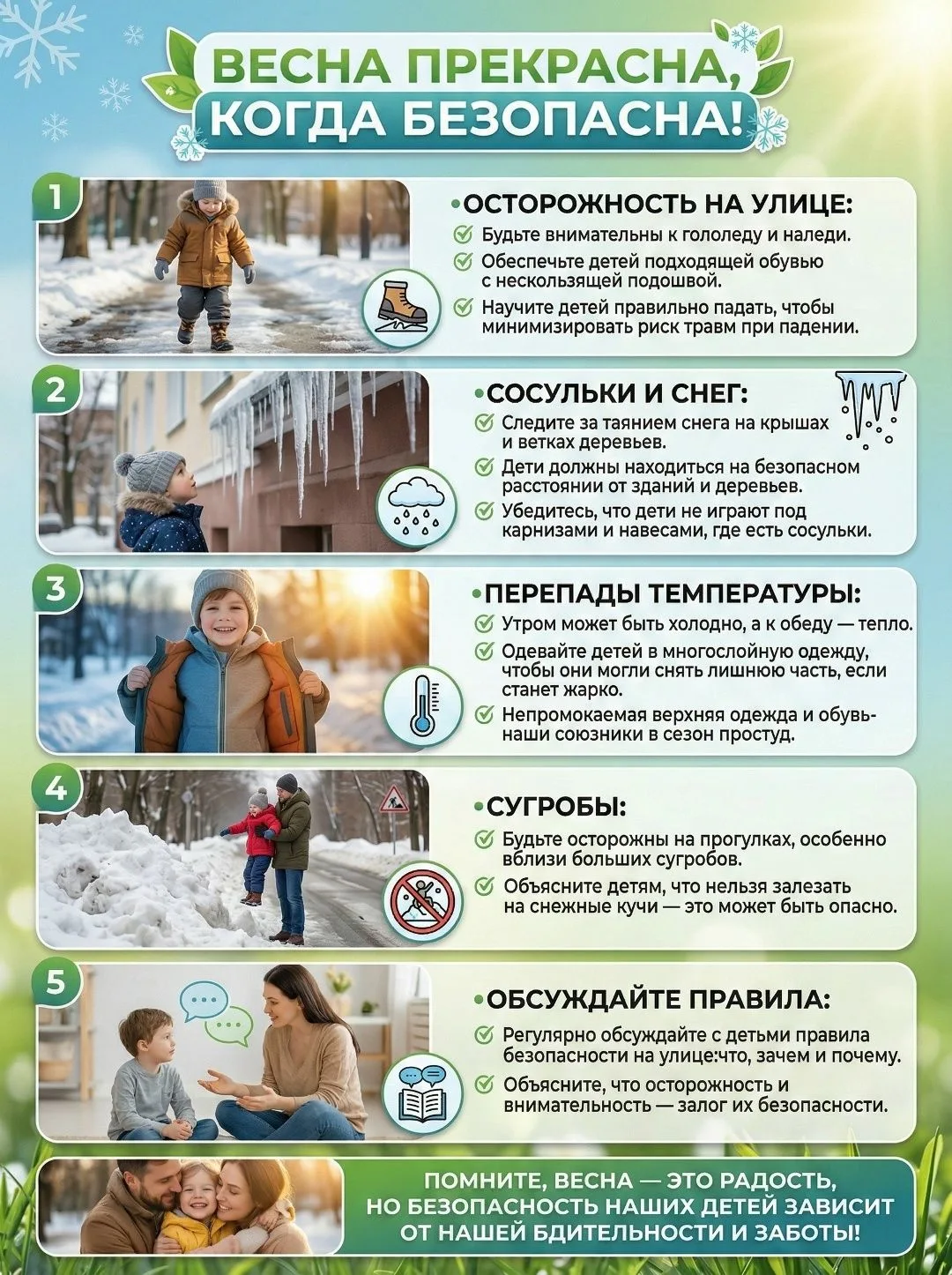 💐Безопасная весна🌸