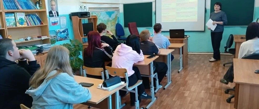 В нашей школе прошёл классный час в 7-9 классах, посвящённый важной и актуальной теме -...