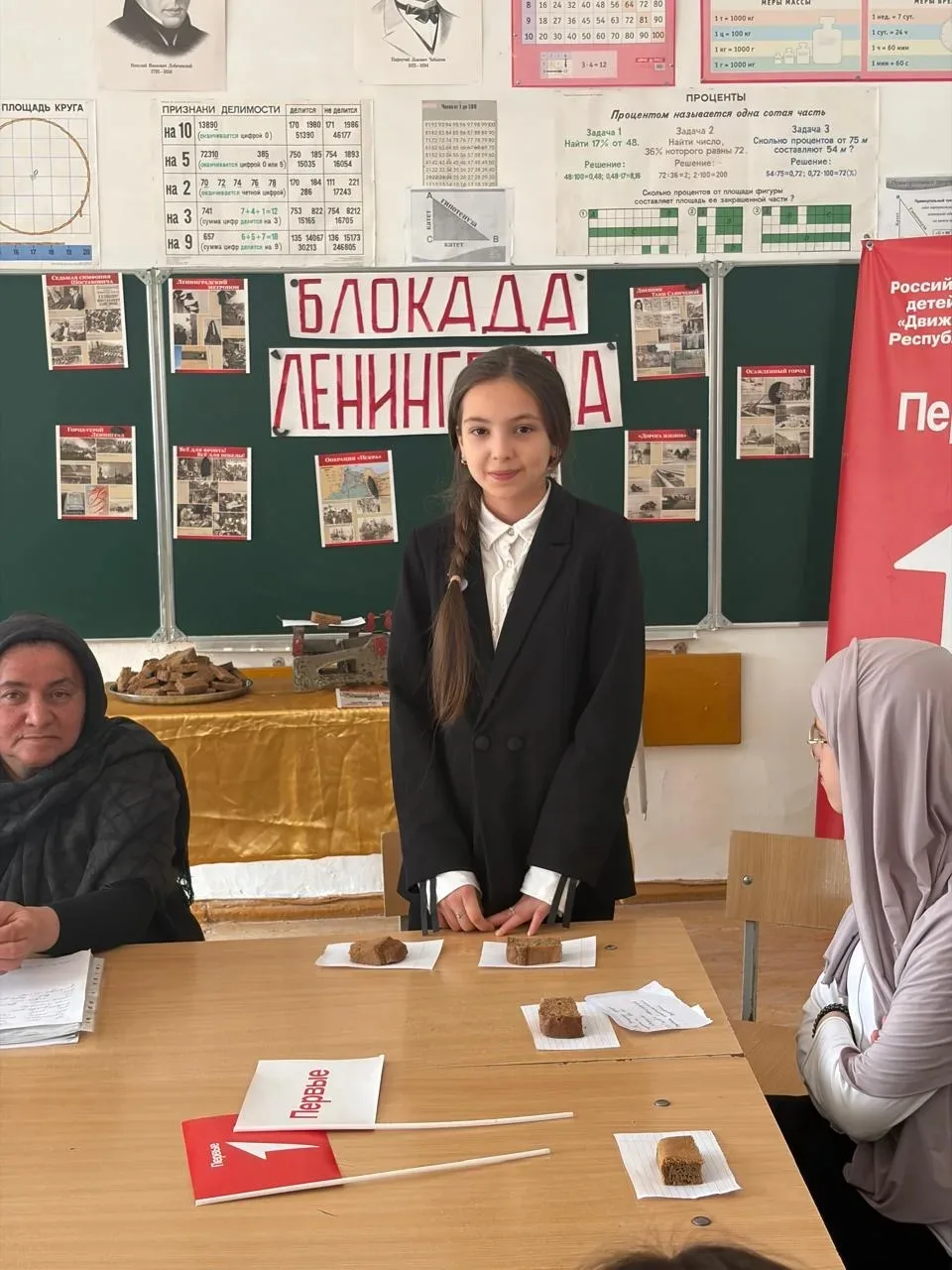 Мероприятие, посвященное блокаде Ленинграда 📚🌍