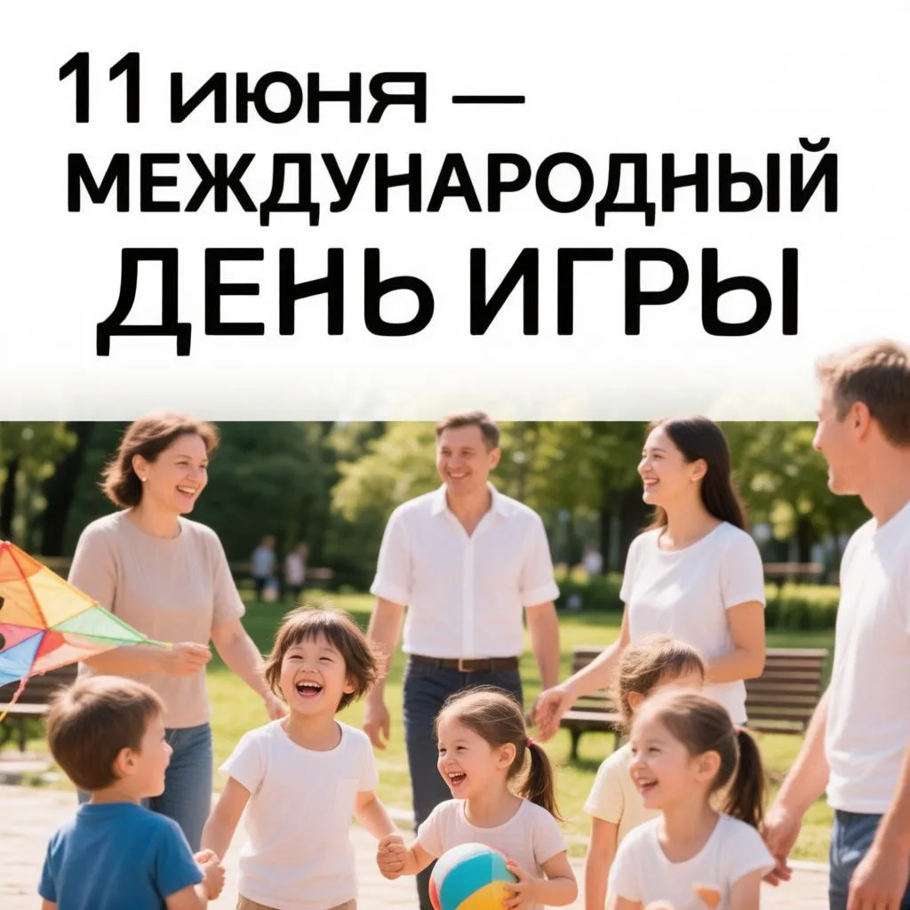 💥11 июня — Международный день игры! 🎲

✅Этот праздник появился совсем недавно, но его посыл прост 