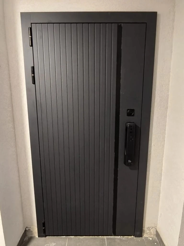 🚪🚪🚪 Входная дверь Агат Графит. Замок электронный F55