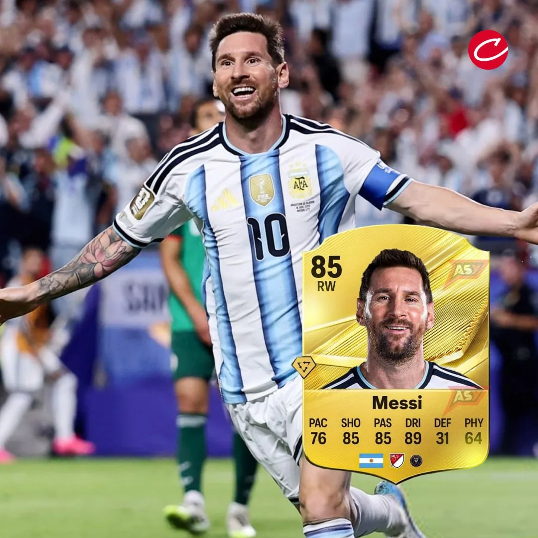 🇦🇷🎮 Карточка Месси в FC 27 получит рейтинг 85.

По информации инсайдеров, его показатели снизятся