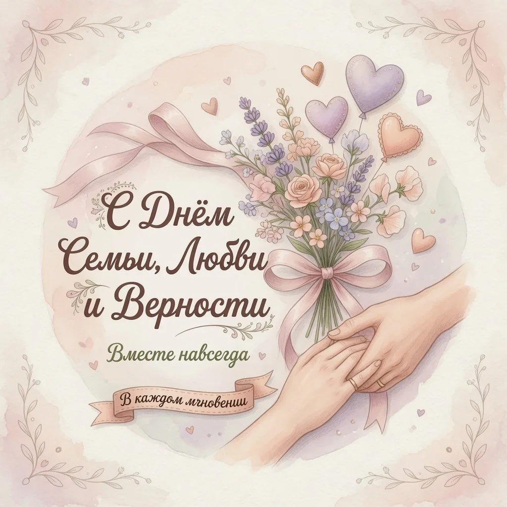 Любовь, Семья и Верность — наши главные ценности! 🌼❤️

Поздравляем всех родителей, бабушек и дедуше