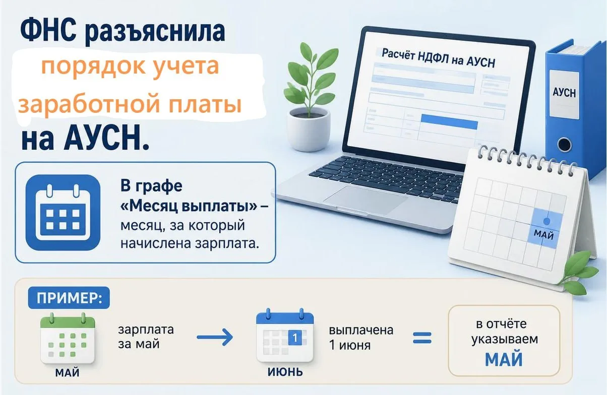 Как платить зарплату, НДФЛ и взносы на АУСН: свежие разъяснения ФНС 💼