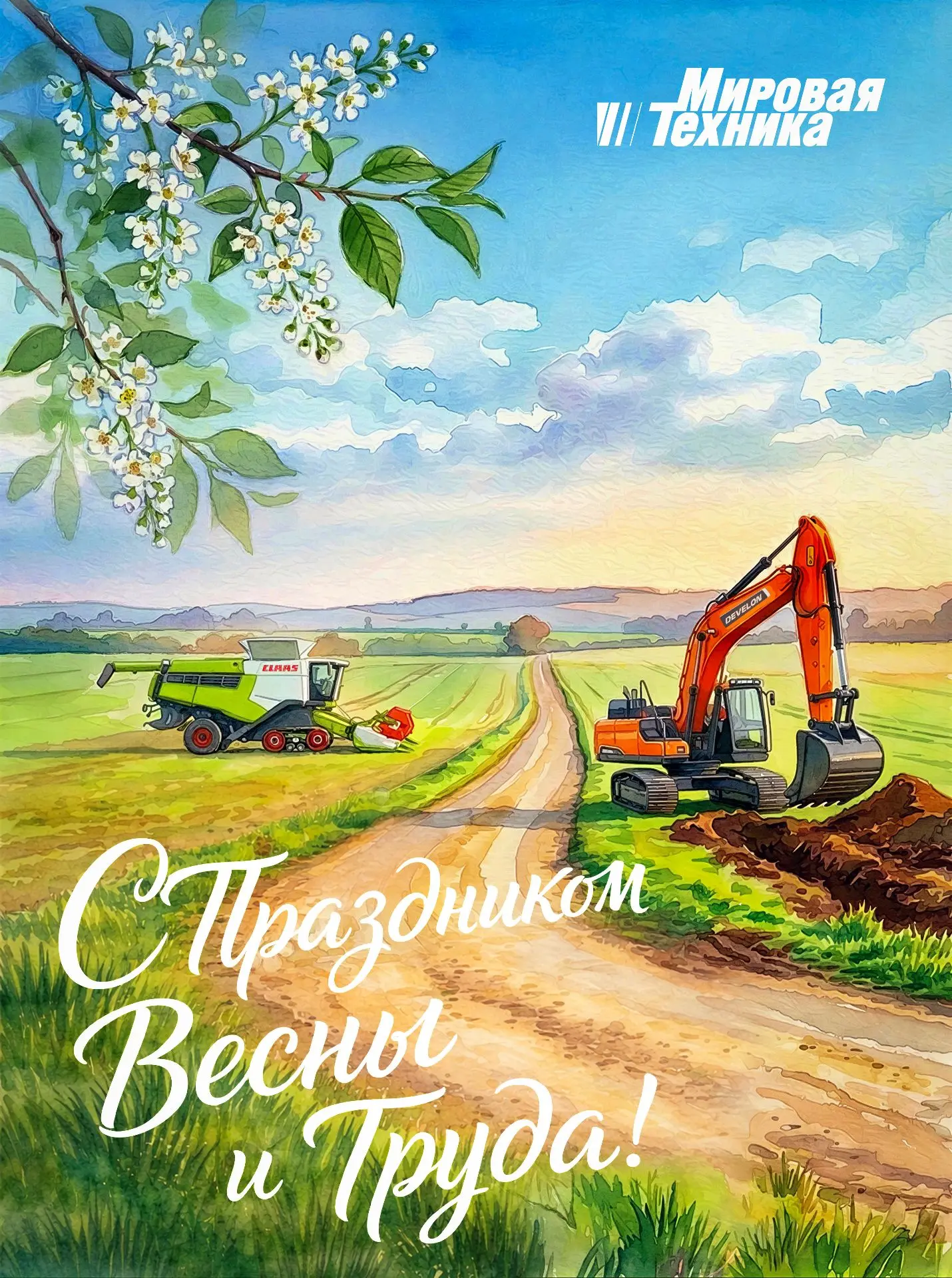 С Первомаем!☀️Пусть работа спорится, вдохновение не подводит, а каждый шаг ведёт к новы...