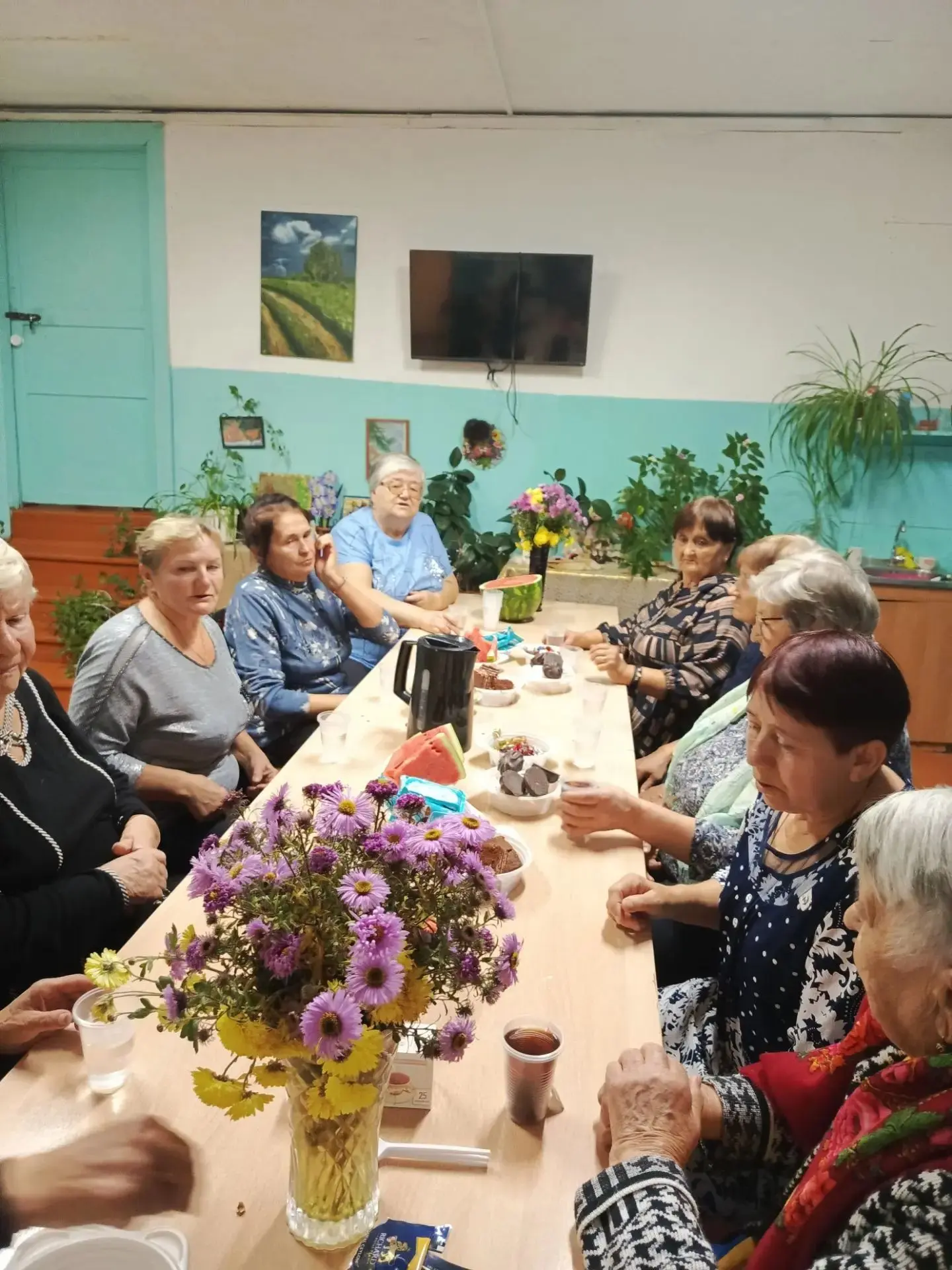"Пусть будет тёплой осень жизни"- под таким названием прошло мероприятие в Кочергинском...
