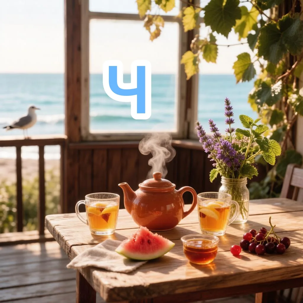 Летний алфавит! ☀️