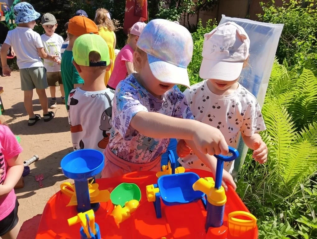 🌊💦 Водные приключения в нашем детском саду!