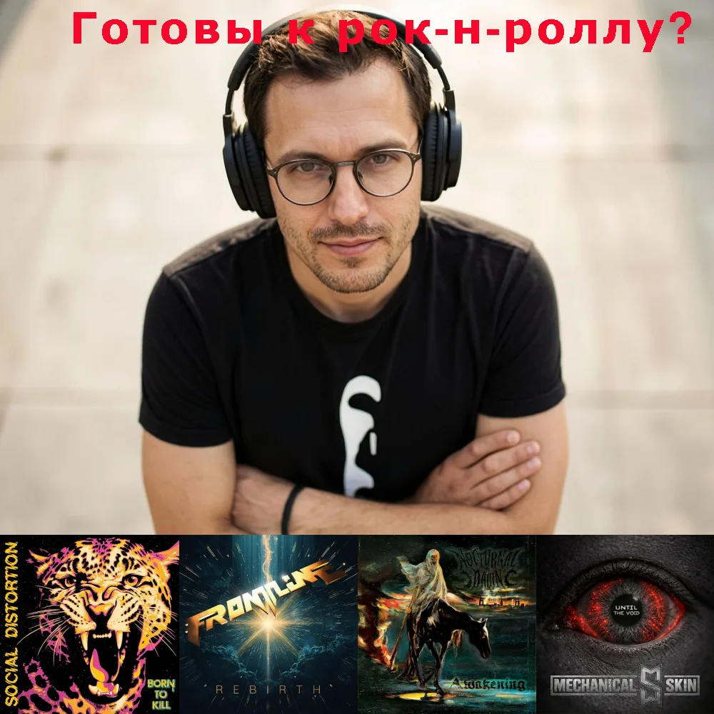 Четыре группы, которые выдают рок-н-ролл😀