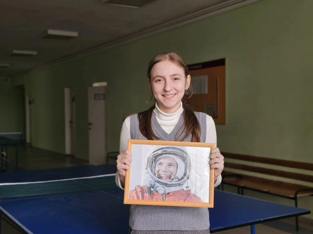Всероссийская акция «Улыбка Гагарина» 🌟  10 апреля активисты волонтёрского отряда "Добровольцы" прис