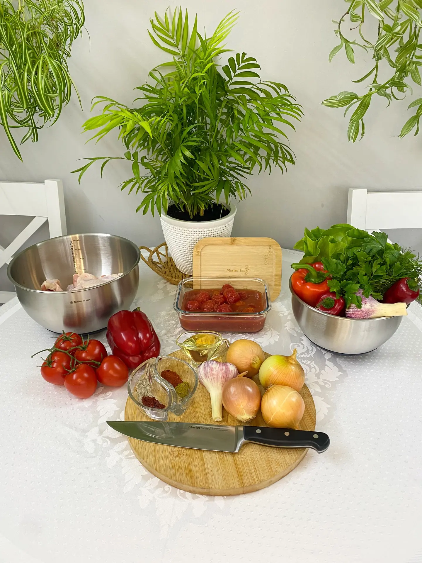 ЧАХОХБИЛИ 

Давайте приготовим вкусное и очень простое блюдо, которое я подсмотрела у Сталика Ханкиш