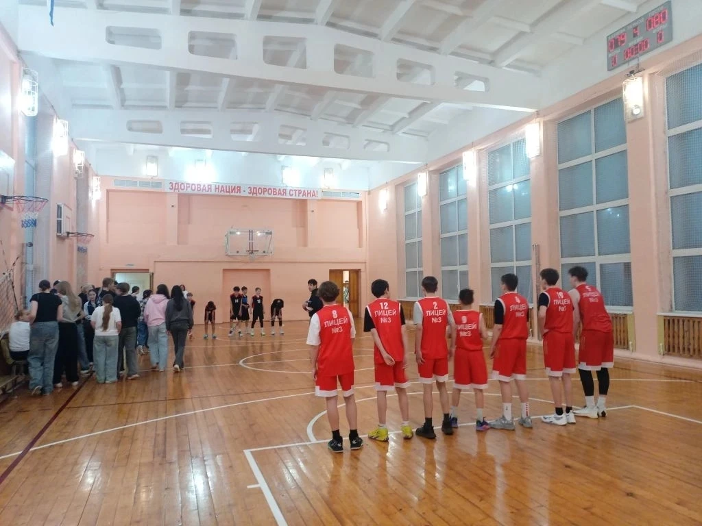 🏀С 7 по 15 апреля проходят соревнования по баскетболу на Кубок им.Ю.Гагарина среди юношей и девушек 