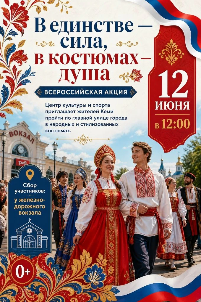 Приглашаем всех жителей и гостей города принять участие в костюмированном шествии! Глав...