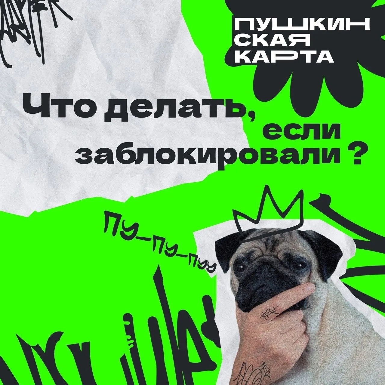 Что делать, если заблокировали Пушкинскую карту?