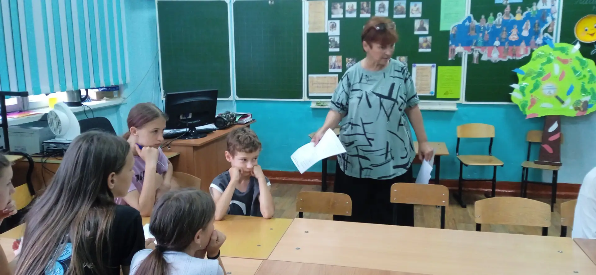 🎨Сегодня в лагере день творчества. 
Все отрядные дела направлены на развитие творческих способносте