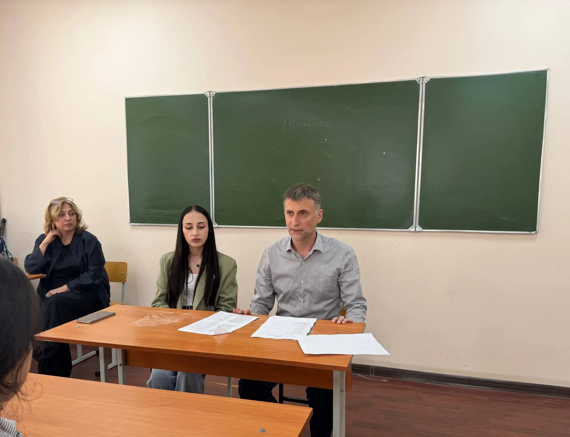 📌 Встреча директора ИМФиИ со студентами 1 курса