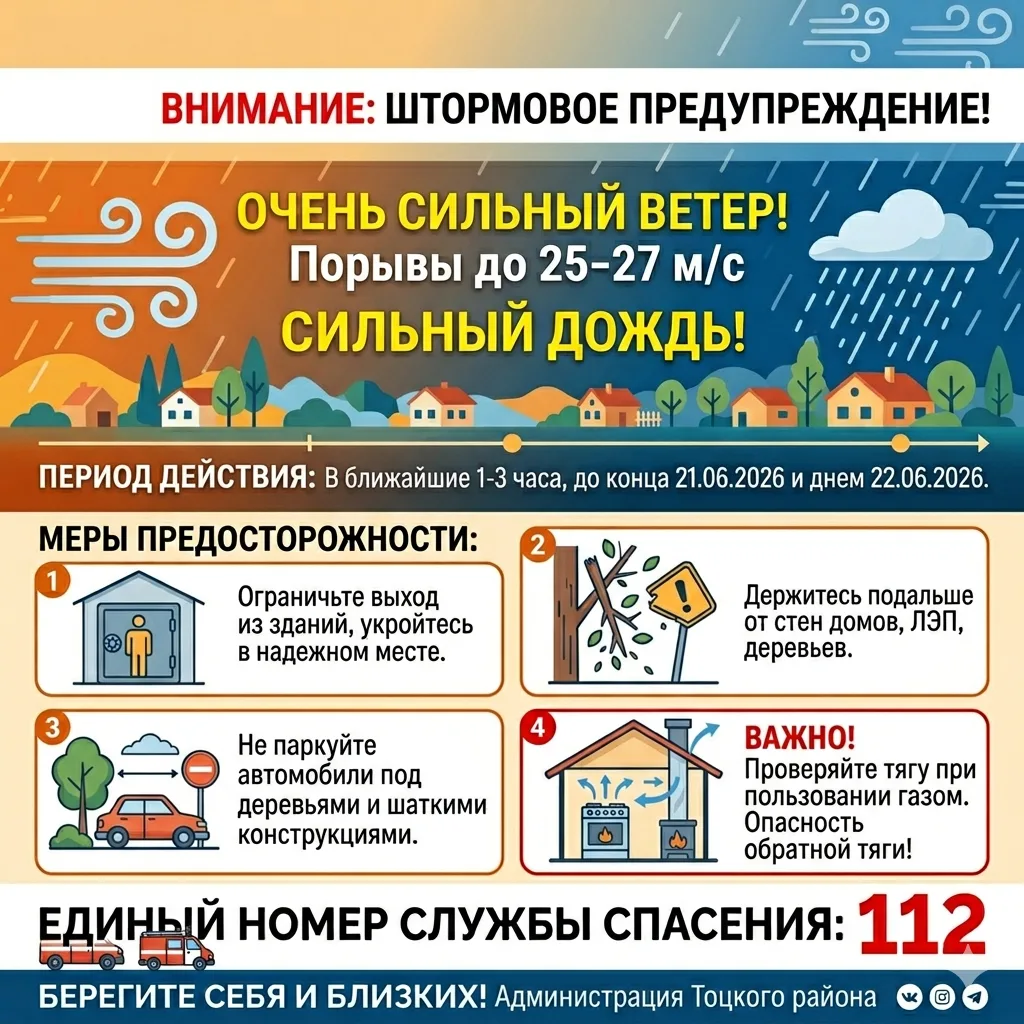 Внимание: штормовое предупреждение!