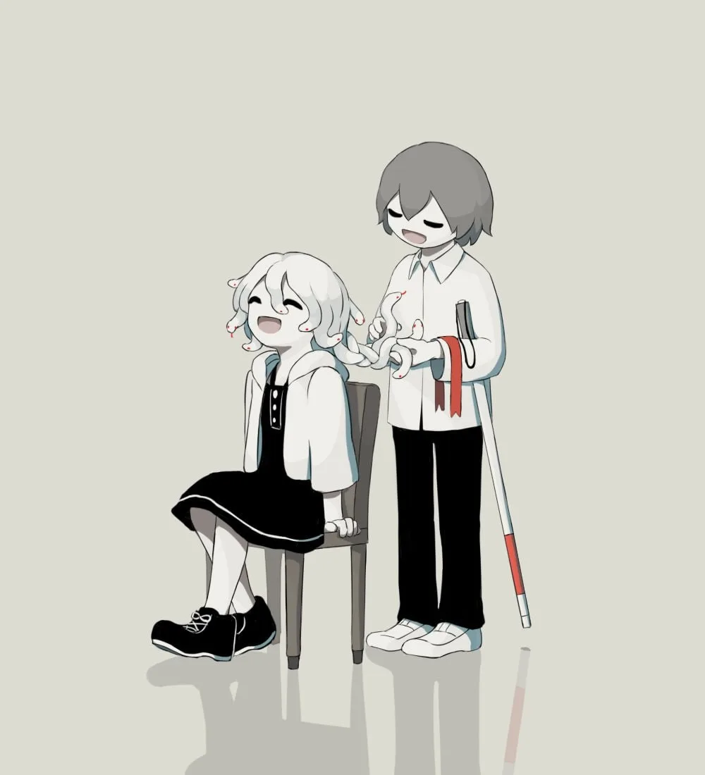 三つ編み