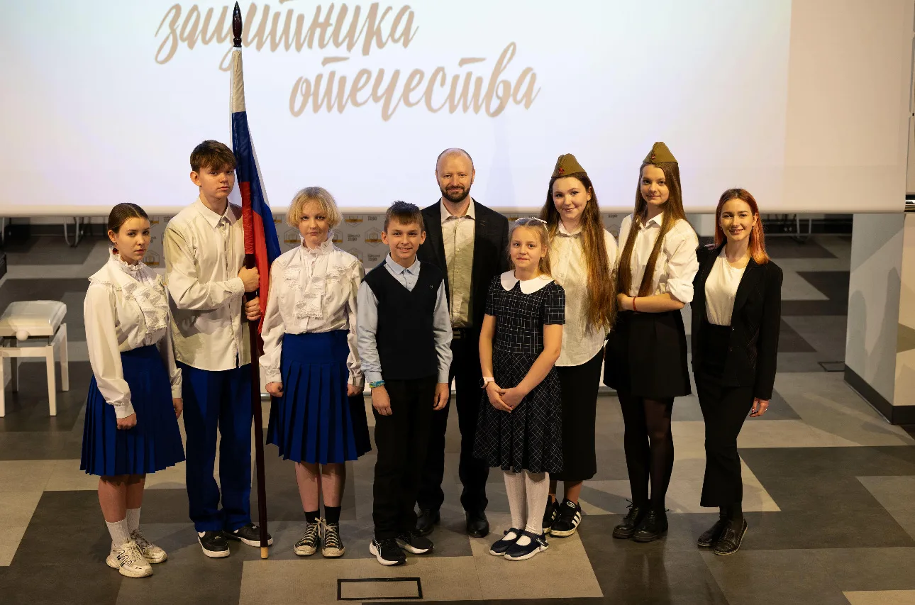 В нашем младшем корпусе на этой неделе отметили один из самых важных праздников нашей страны, День з