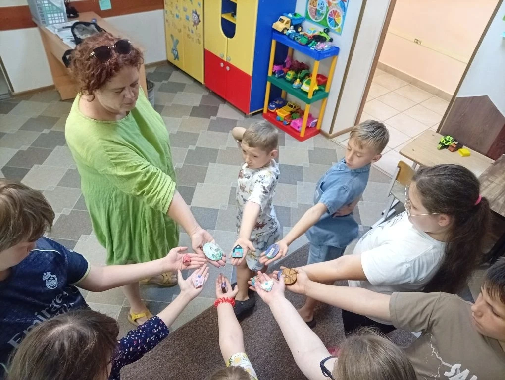 В реабилитационном центре для детей инвалидов г.Приморско-Ахтарска прошёл творческий мастер класс по