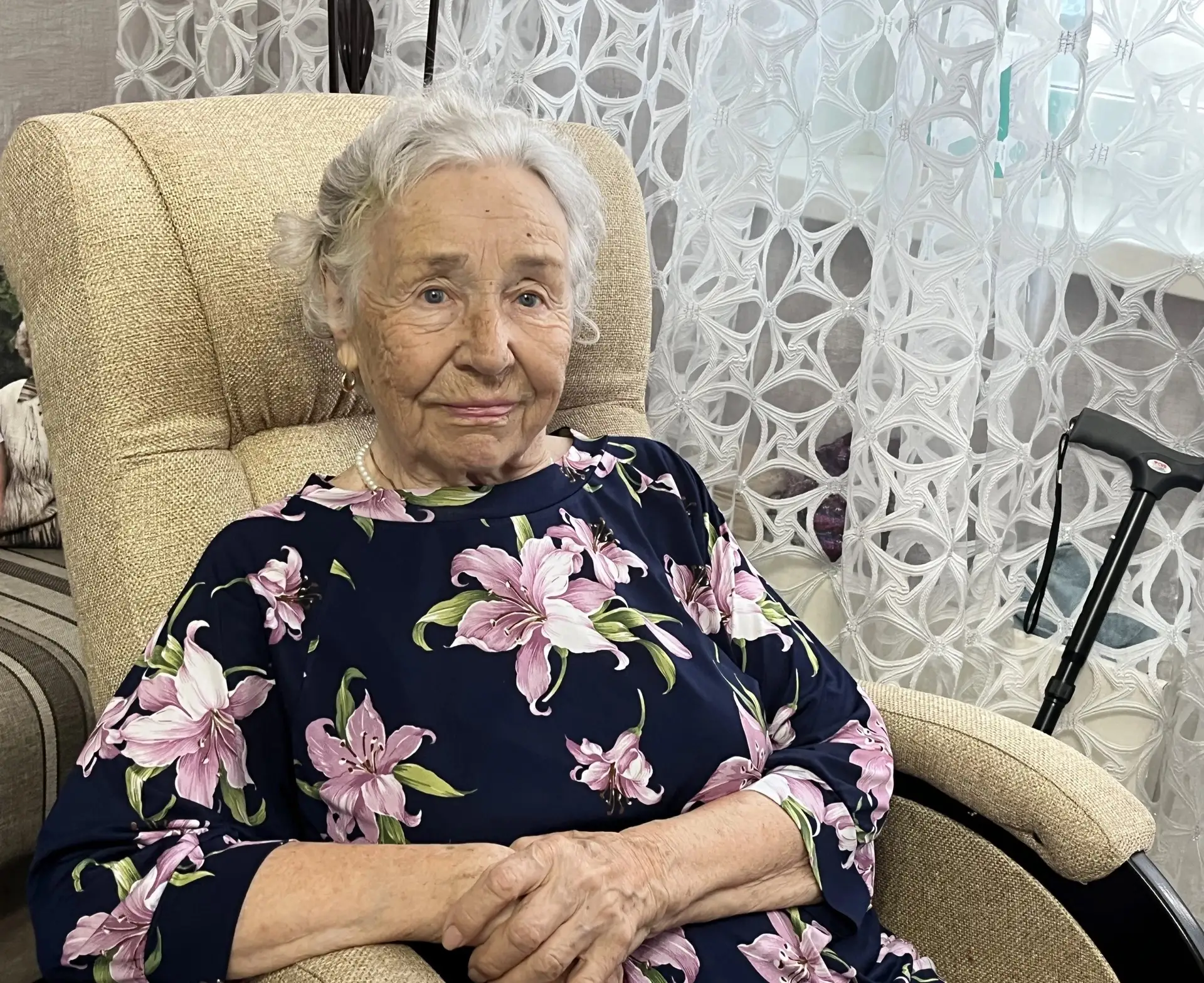 Сегодня мы чествовали с юбилеем, 90-летием, Зинаиду Константиновну Кондратьеву!