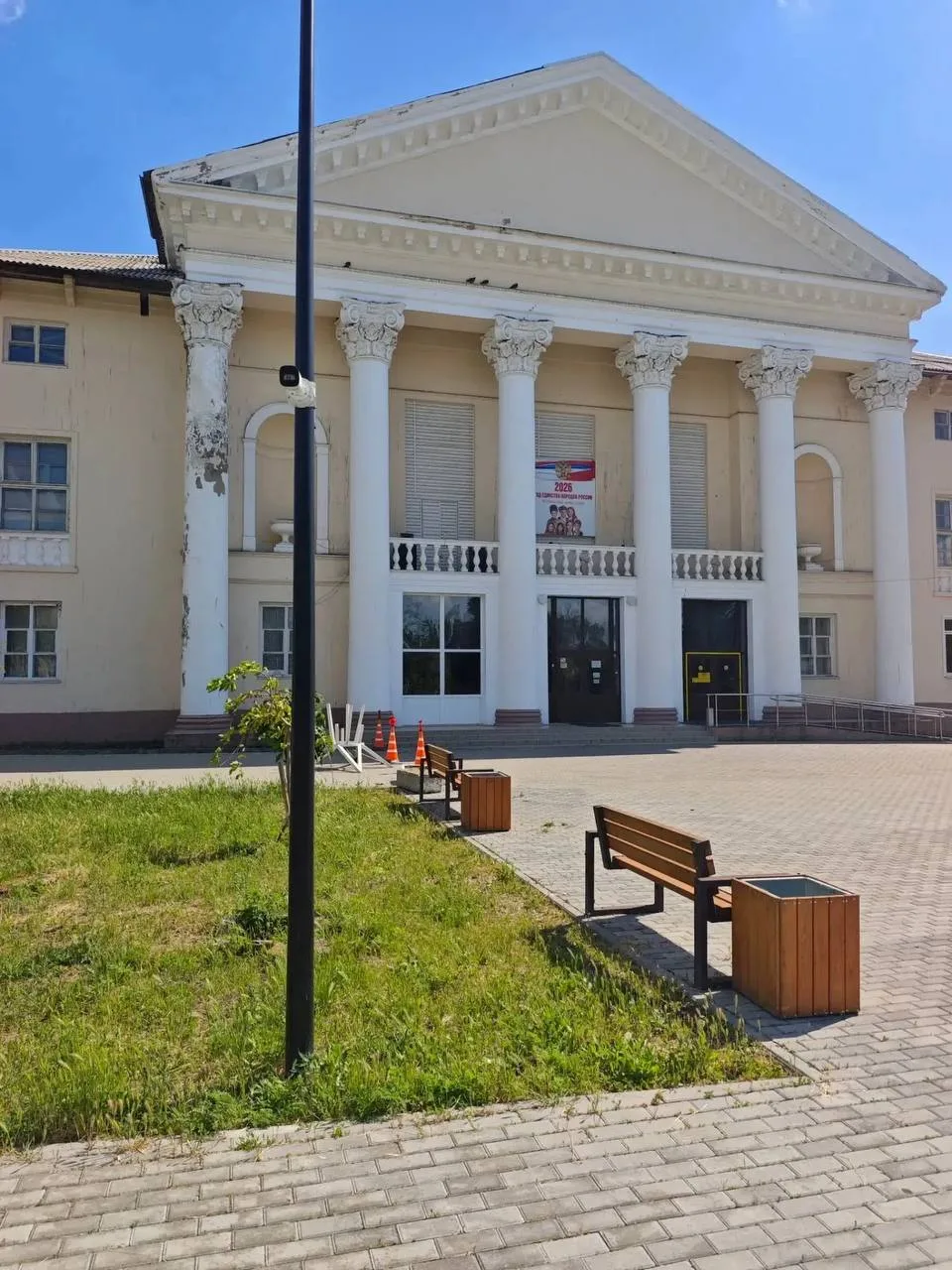 Сквер на Майском в Шахтах взяли под круглосуточное видеонаблюдение