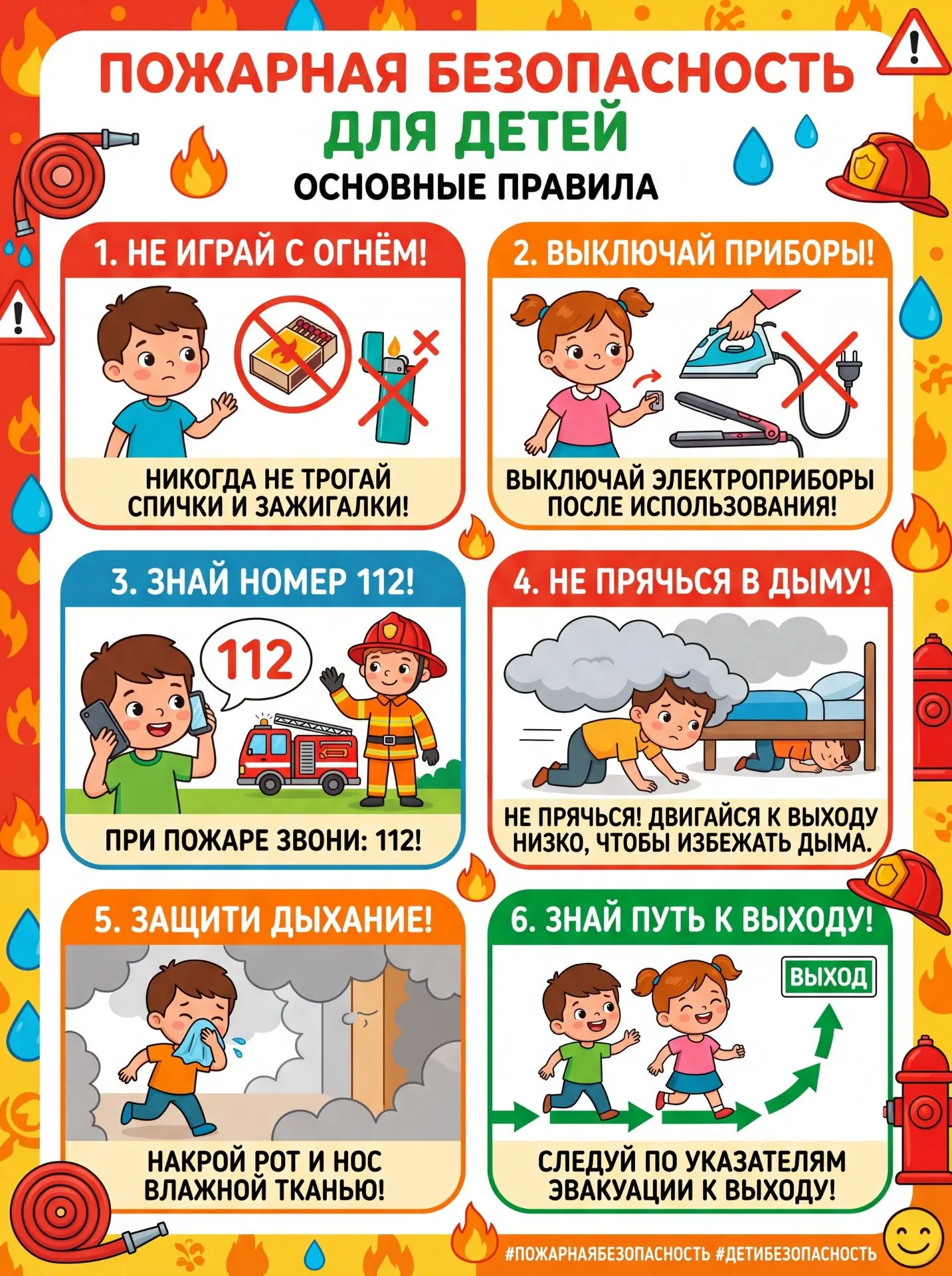 #Безопасноелето ❗ #Помниправилабезопасности ❗ #Будьосторожен ❗