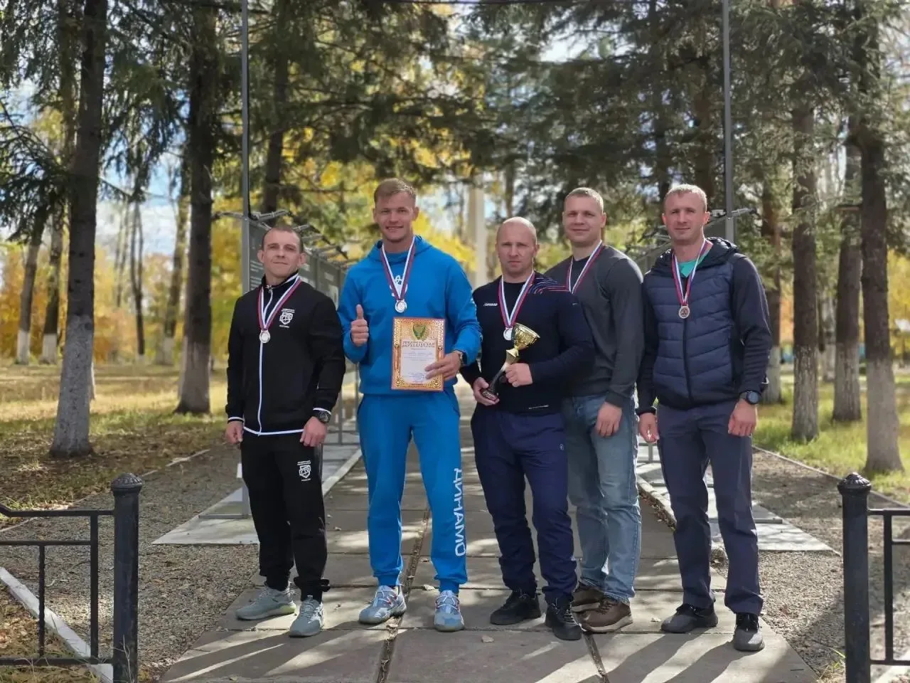 🏆  Полицейские с честью прошли межведомственный пожарный кроссфит