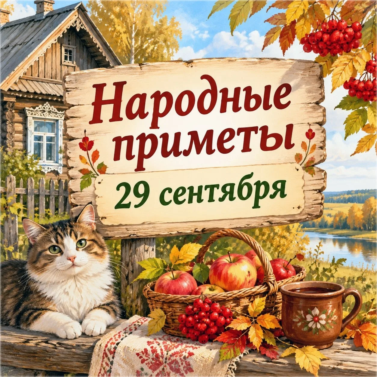 🌿 29 сентября — Людмилин день: народные приметы 🌿