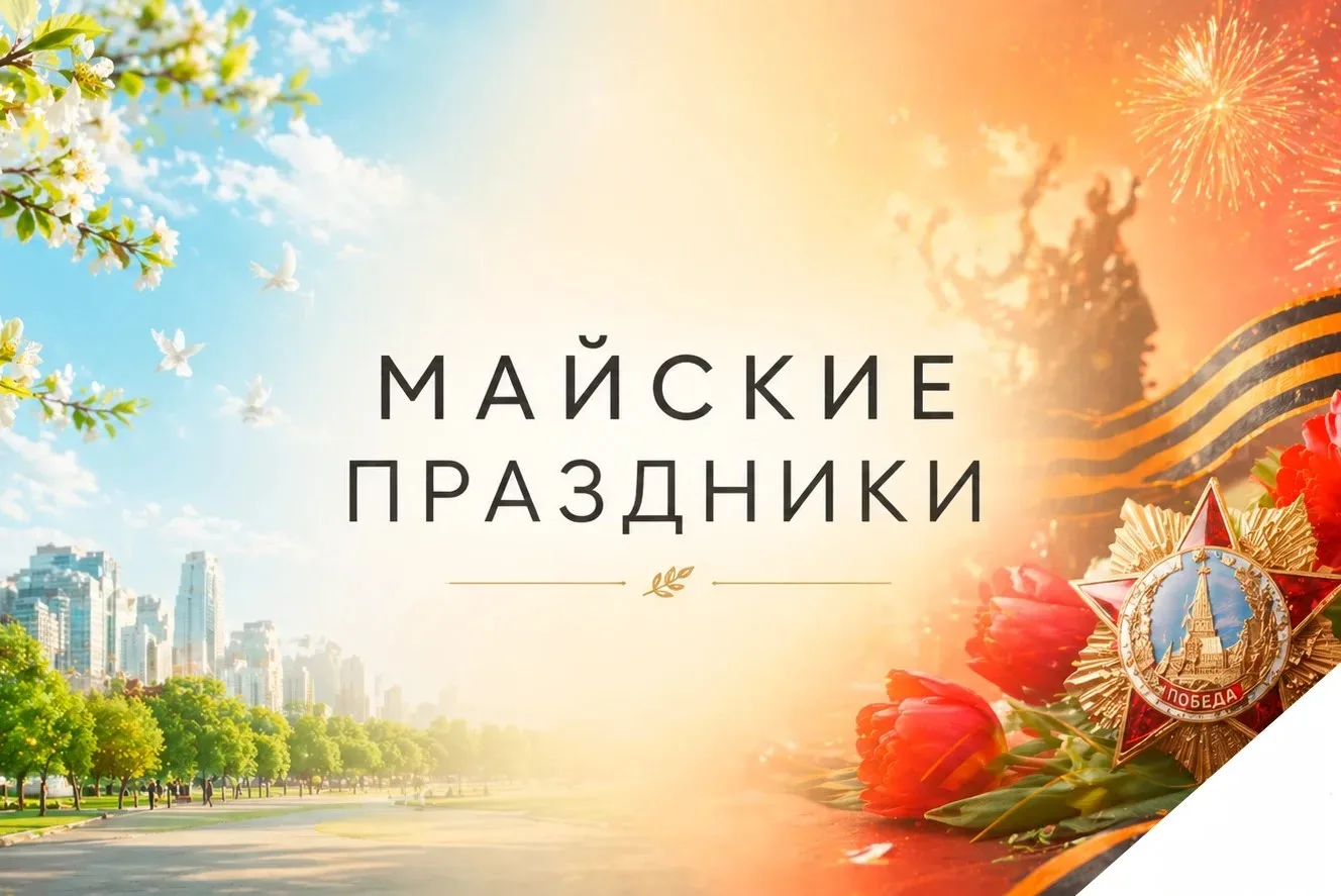 С 1 по 9 мая в нашем городе пройдут праздничные тематические мероприятия. Учреждениями ...