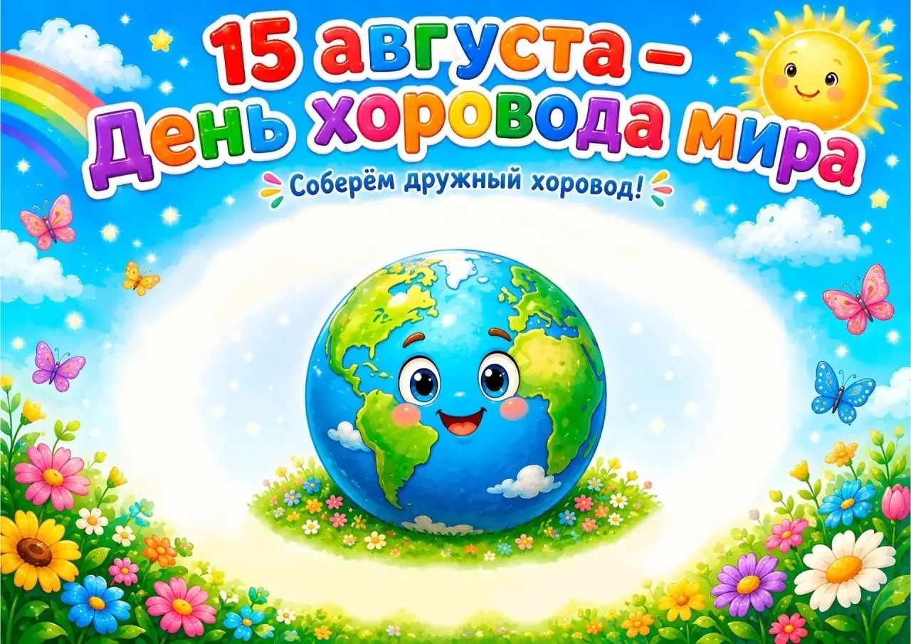 ✨День хоровода Мира — инициатива, призванная через традиционную форму кругового танца п...