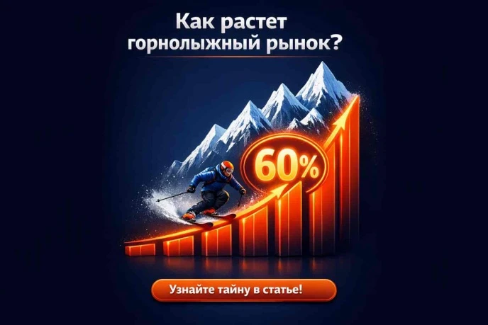 📉 Как лавинообразный спрос на лыжи меняет рынок в Сочи?