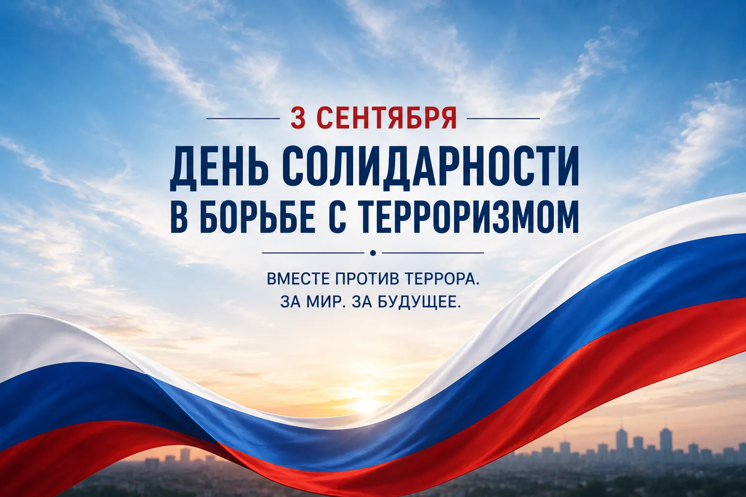 3 сентября — День солидарности в борьбе с терроризмом