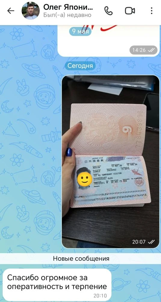 Получили визу в Японию🇯🇵