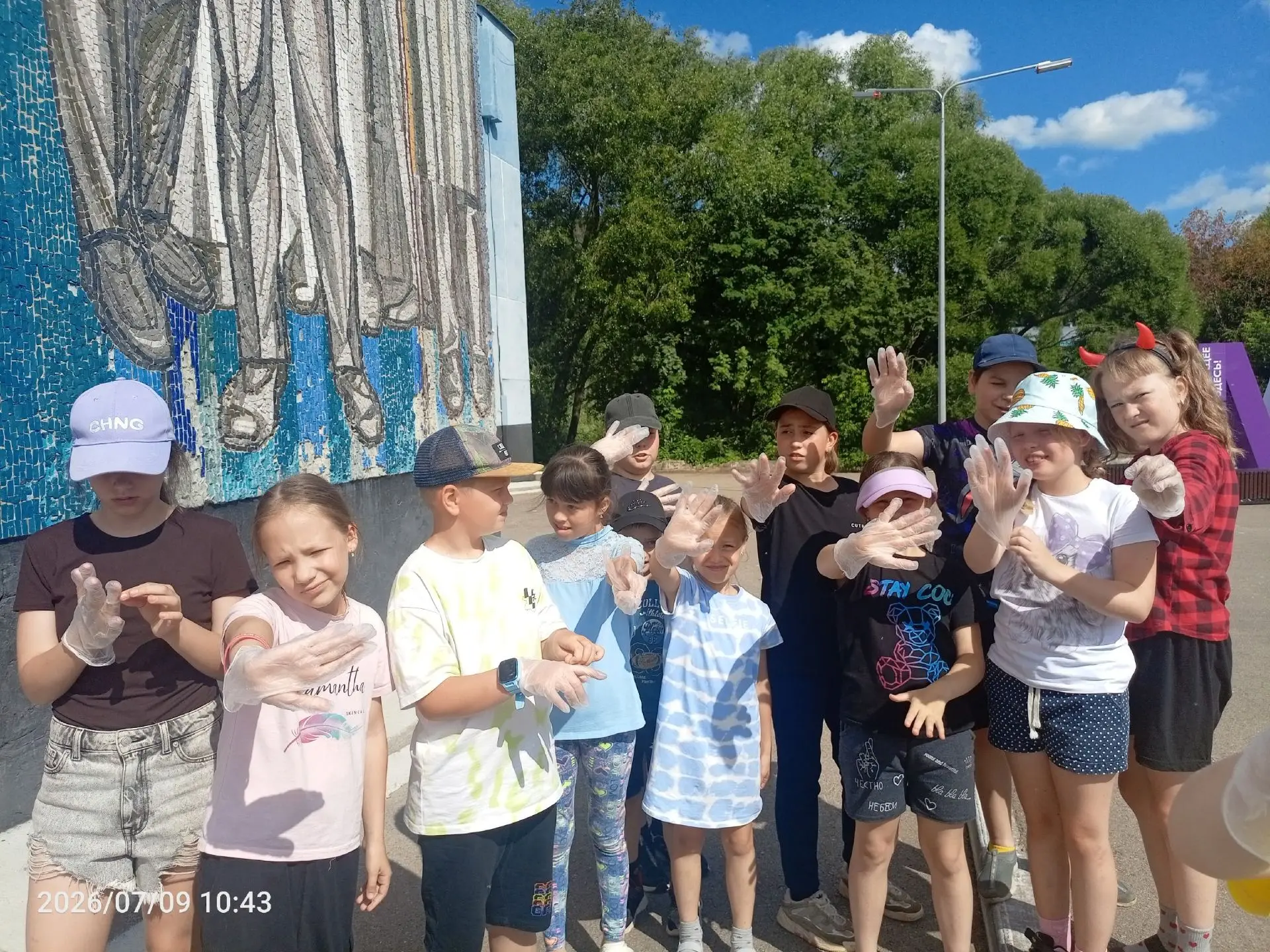 Одиннадцатый день в летнем оздоровительном лагере «Красногорец» для отряда «Звёздные Орлята» прошёл 