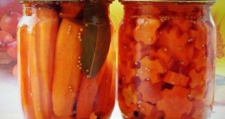 МАРИНОВАННАЯ ЗАКУСОЧНАЯ МОРКОВКА