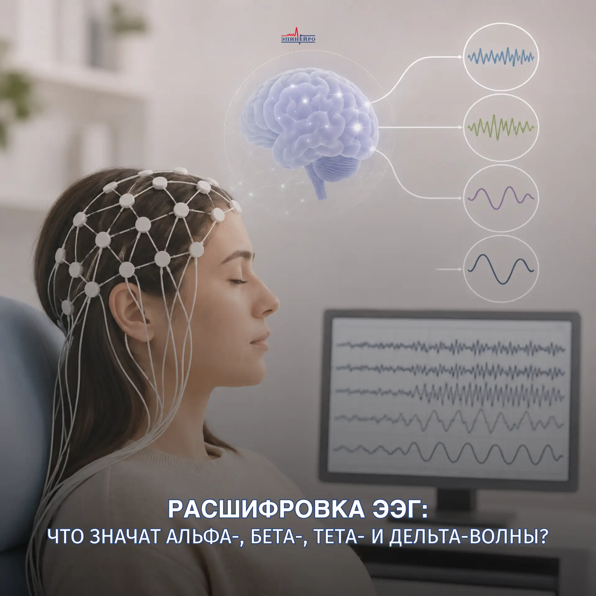 Расшифровка ЭЭГ: что значат альфа-, бета-, тета- и дельта-волны?