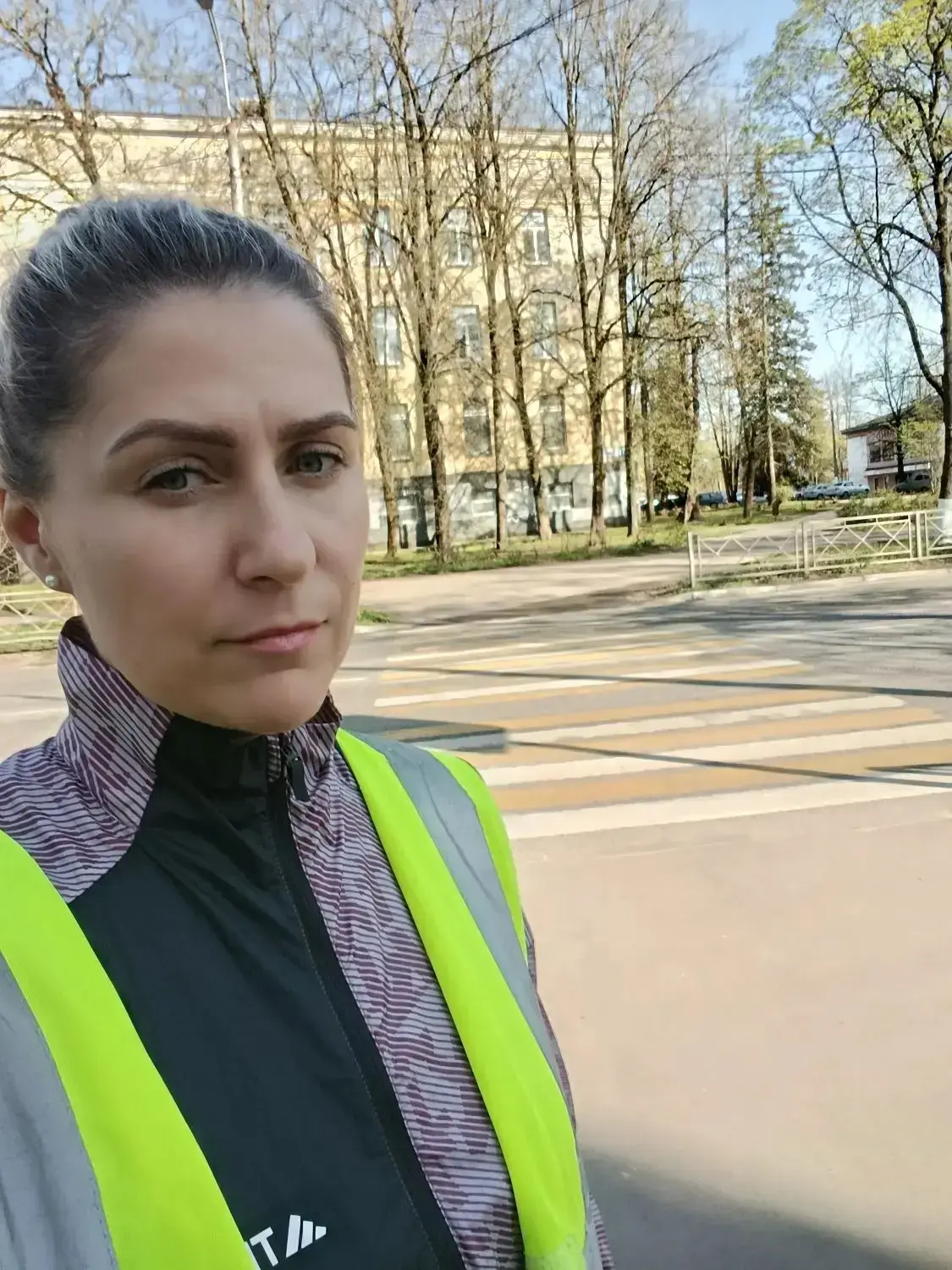 Благодарим за дежурство на пешеходных переходах, ведущих к школе  родительский патруль ...