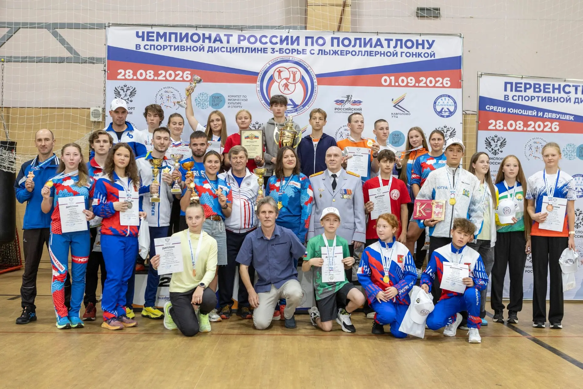 🤩Золото студентов НГУ им. П.Ф. Лесгафта на Чемпионате России по полиатлону