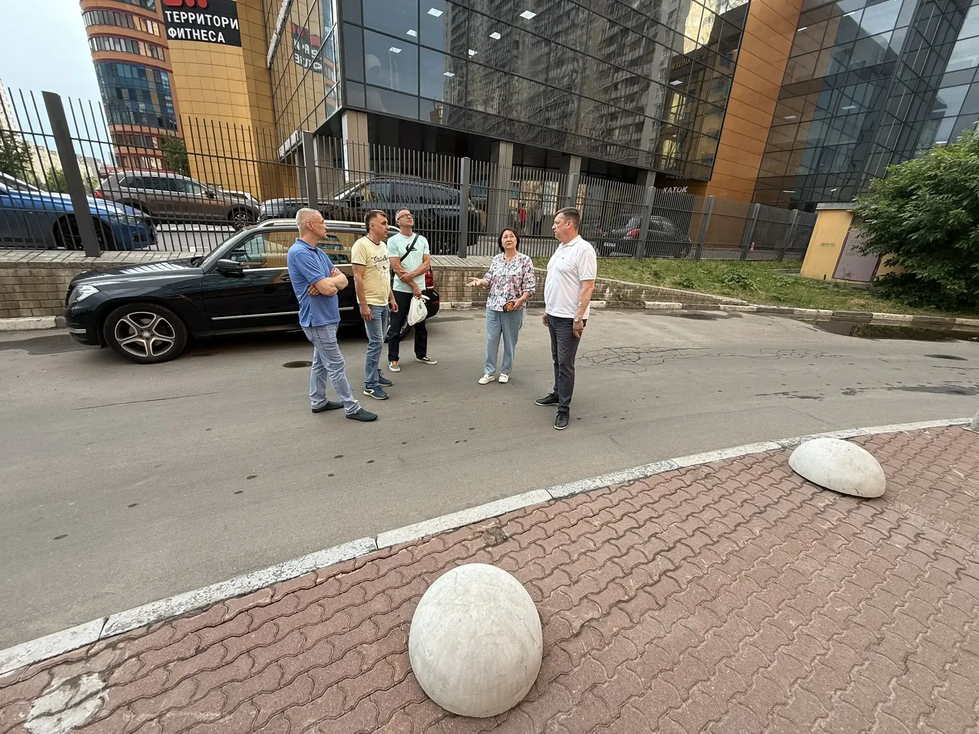 Совместно с заместителем главы городского округа Реутов Владимиром Климовым провели вст...