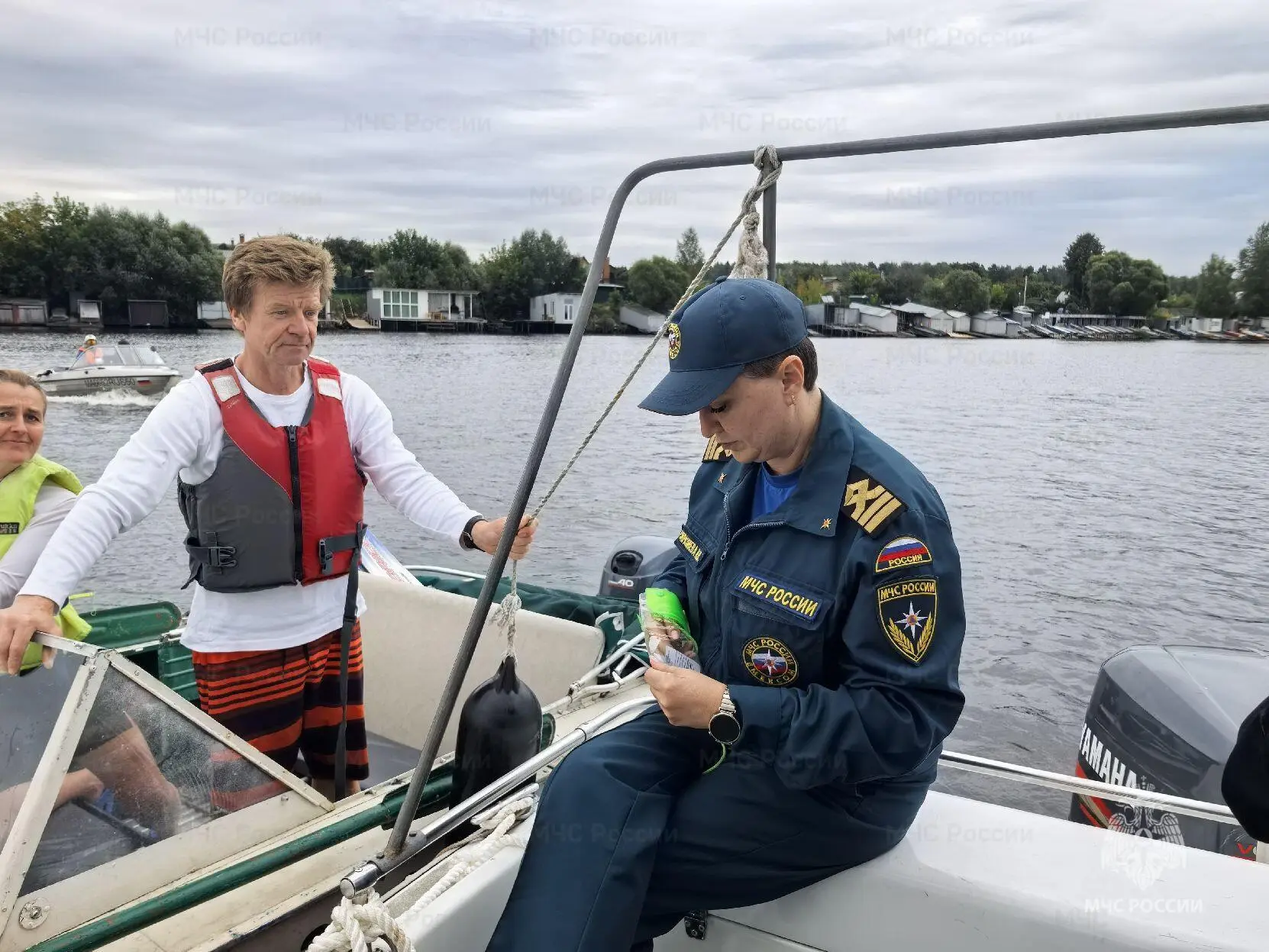 🚤Инспекторы ГИМС контролируют ситуацию на водоемах Подмосковья