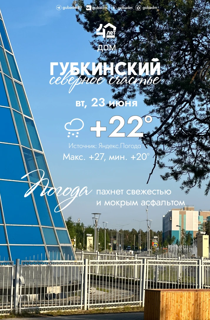 Доброе утро, губкинцы!

#ДобрыйГубкинский