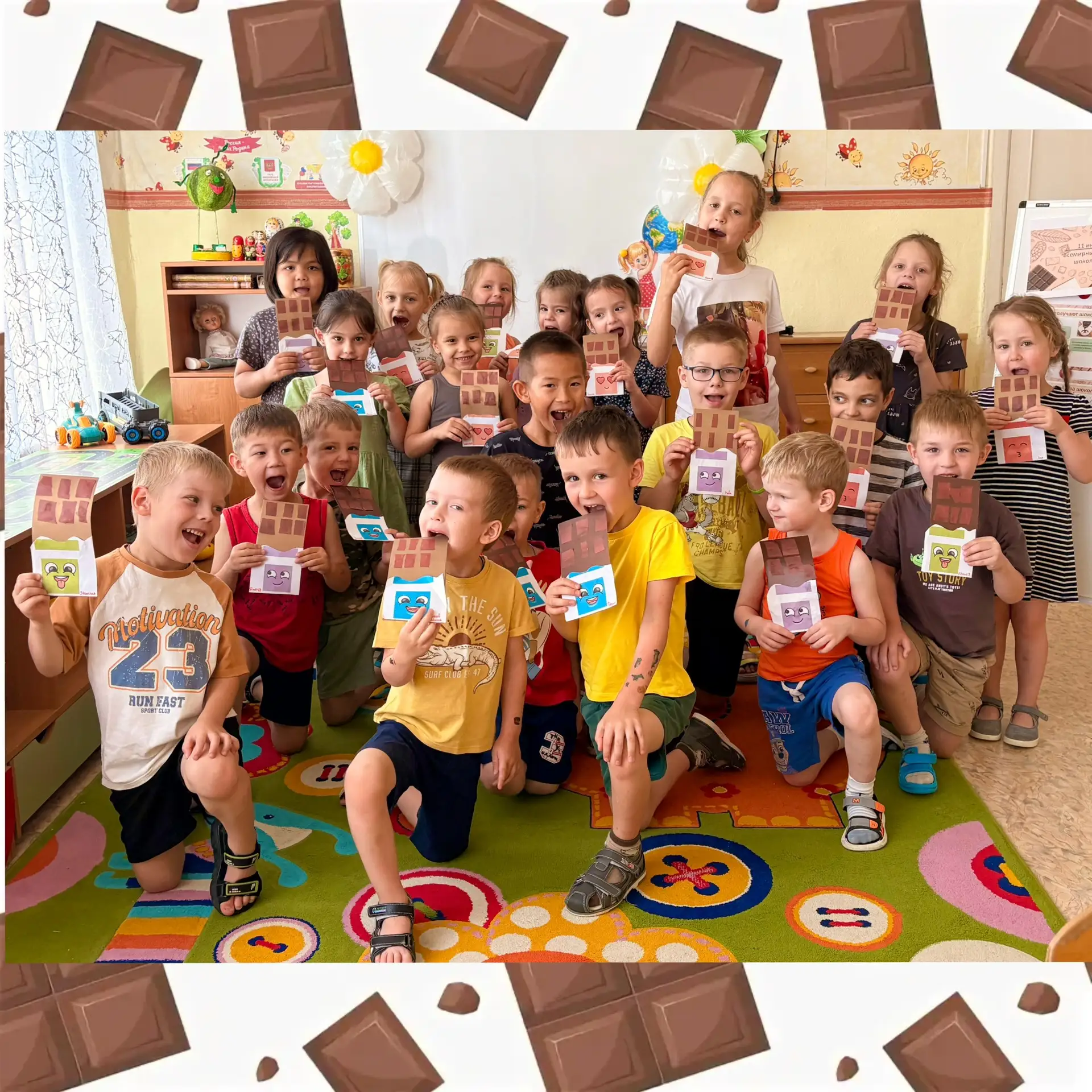 🍫В рамках Года Дошкольного образования в МБДОУ г. Астрахани №100 отметили Всемирный день шоколада🍫