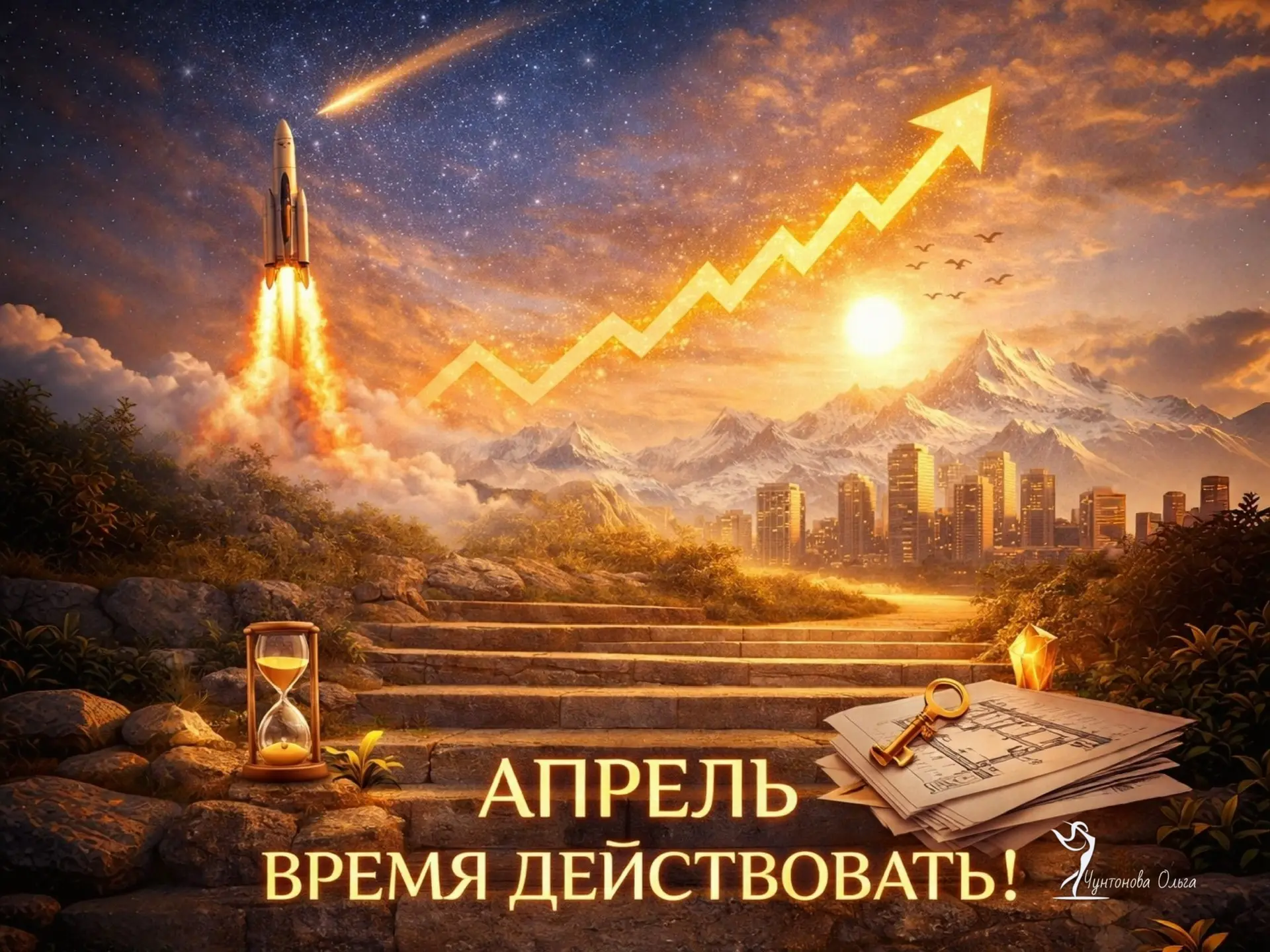 АПРЕЛЬ — МЕСЯЦ, КОТОРЫЙ НУЖНО ПРОЖИТЬ В ДЕЙСТВИИ