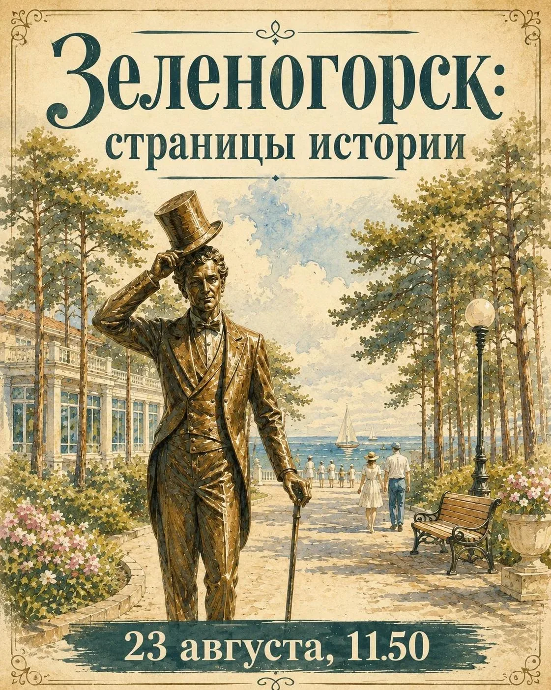 🌿 «Зеленогорск: страницы истории» - бесплатная экскурсия